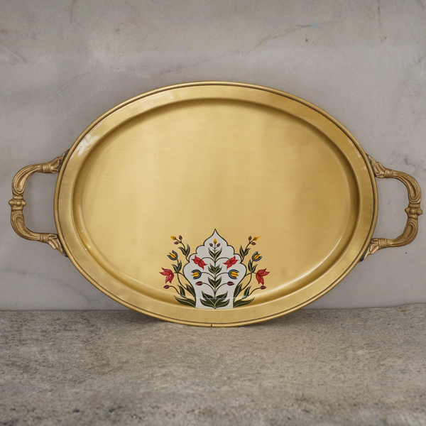 Brass Oval Tray