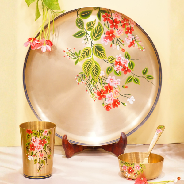 Kansa Dinner Set For One