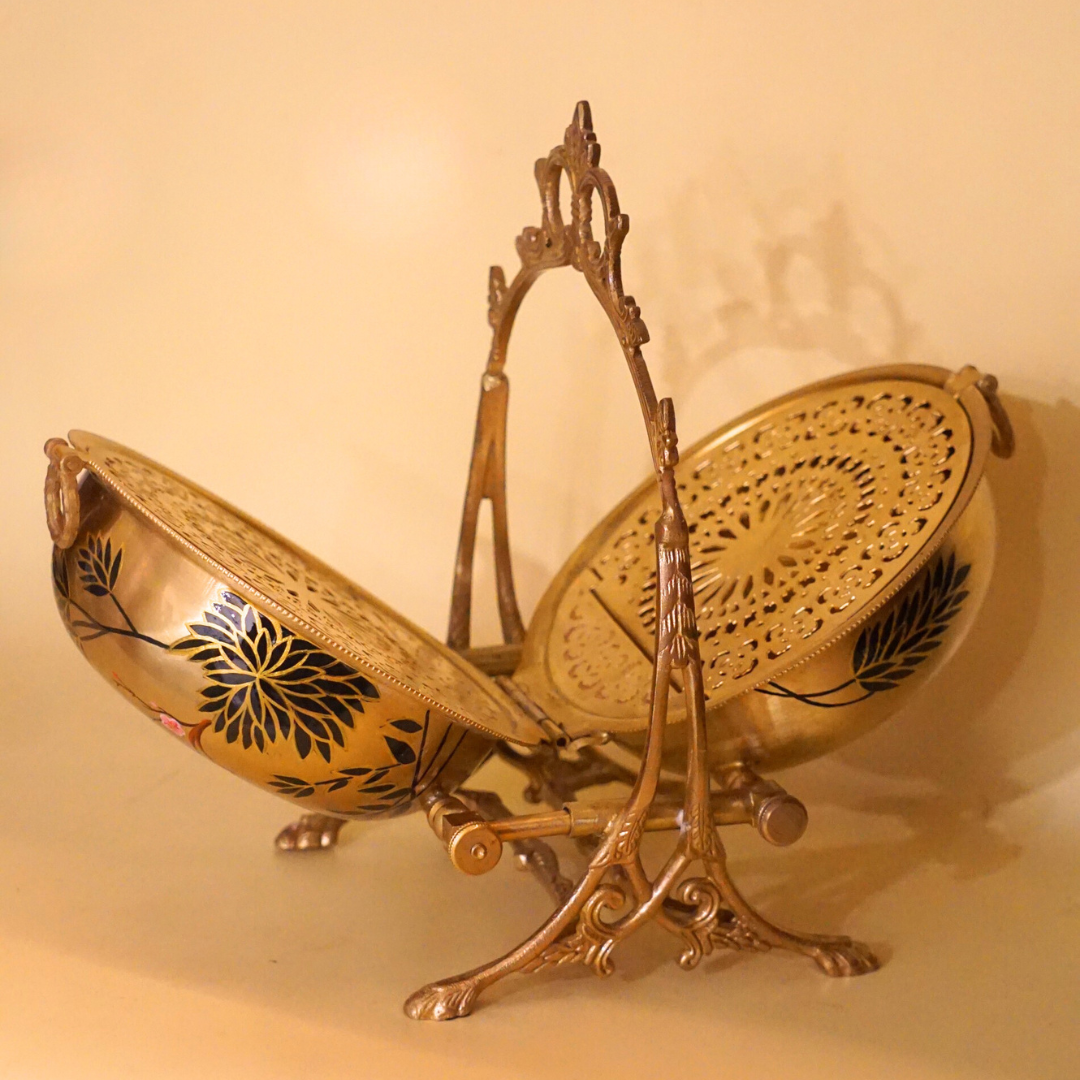 Brass Cookie Box